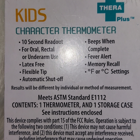 Children's Frog Digital Thermometer - Picture 3 of 3